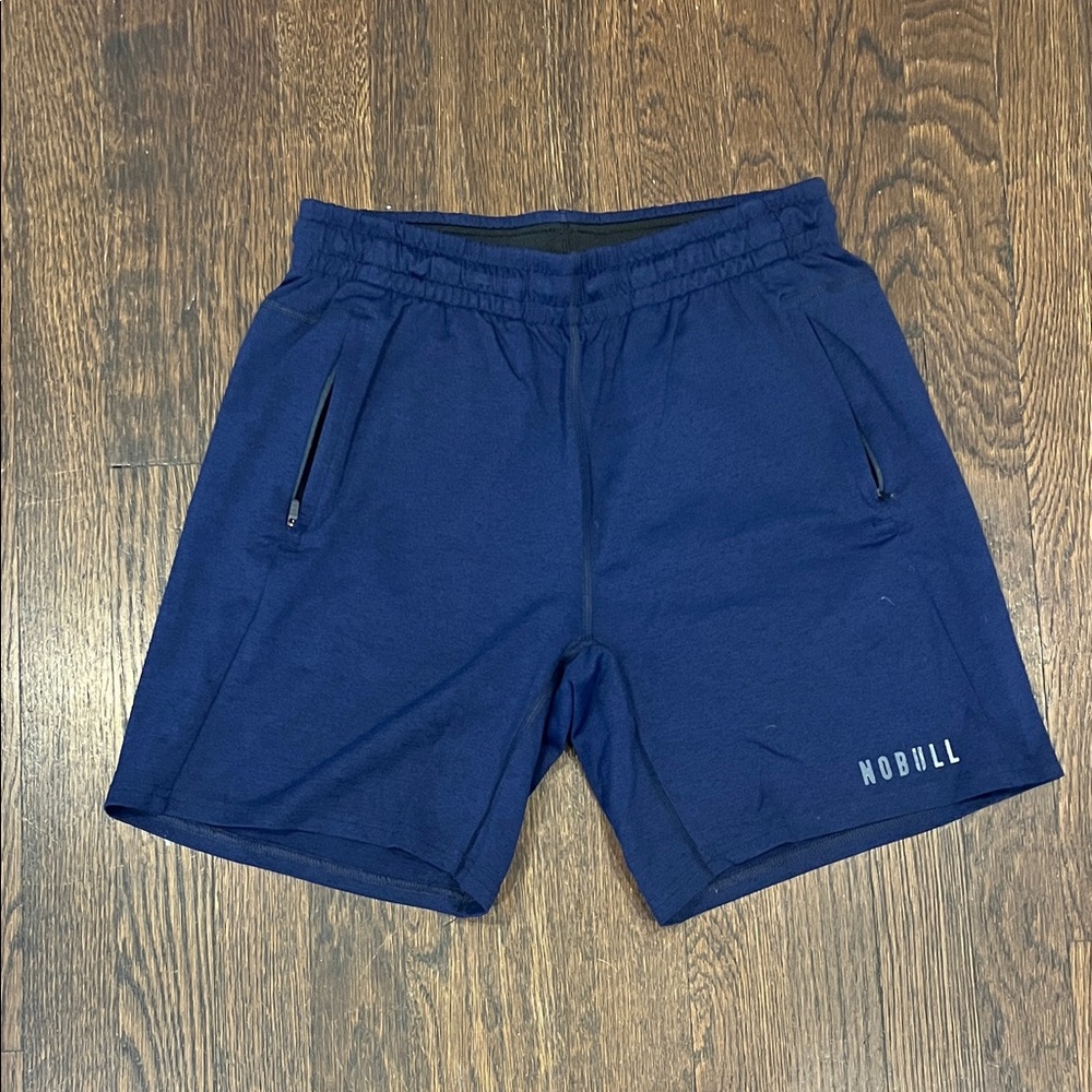 NOBULL Men's Deep Blue Athletic Shorts